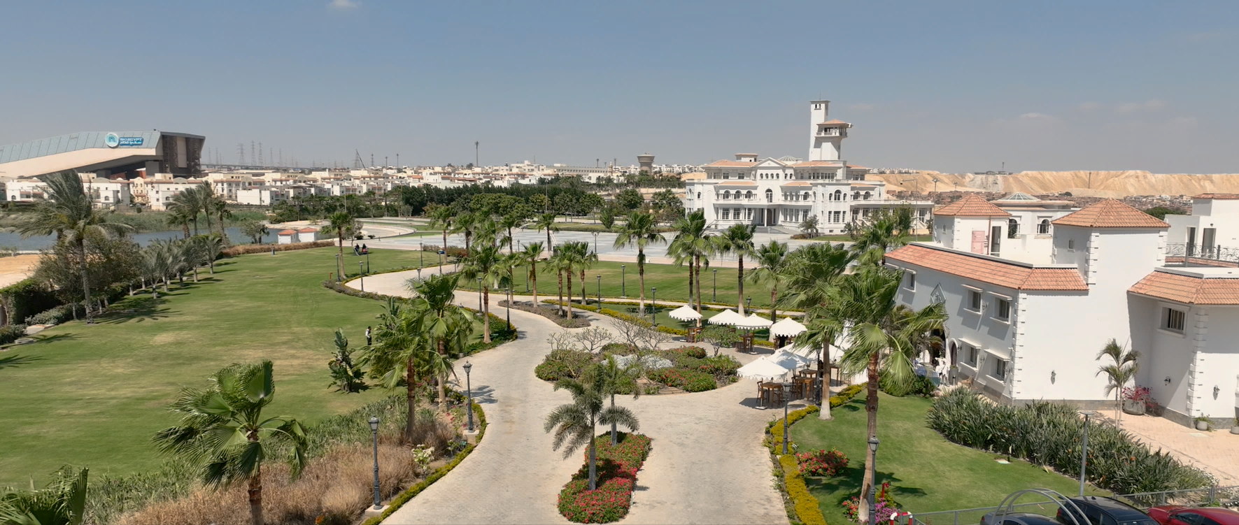 The Vie 3D Masterplan: A landmark 40-acre destination and luxury estate grounds.
